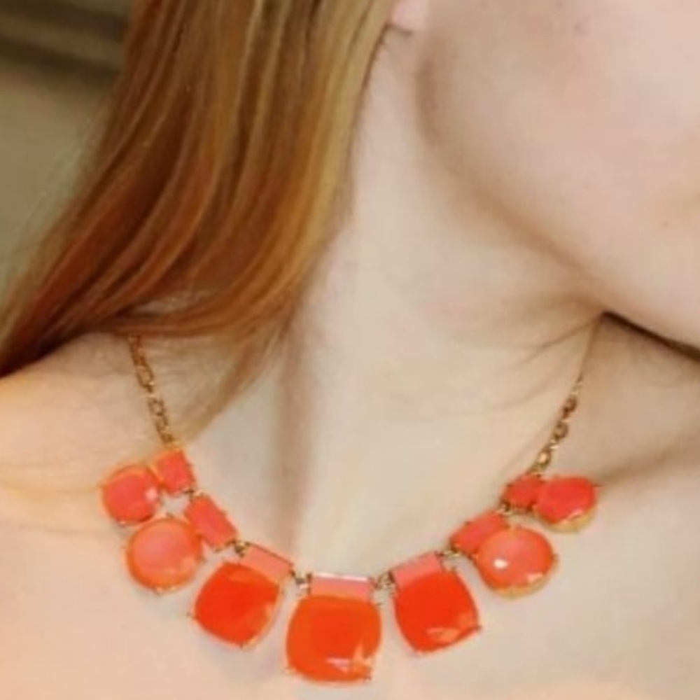 Kate Spade “Cause a Stir” Gold Plated Statement Necklace